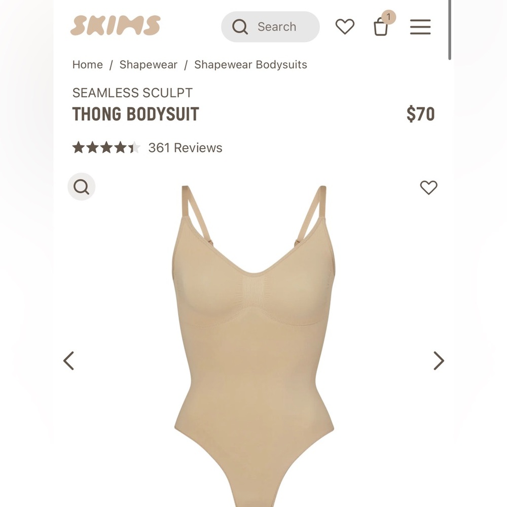 Skims bodysuit